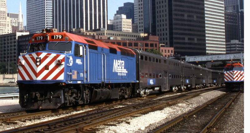 METRA 179, Chicago, IL, 7-23-93, by Chirs Hash (PGC), MRHL Coll..jpg