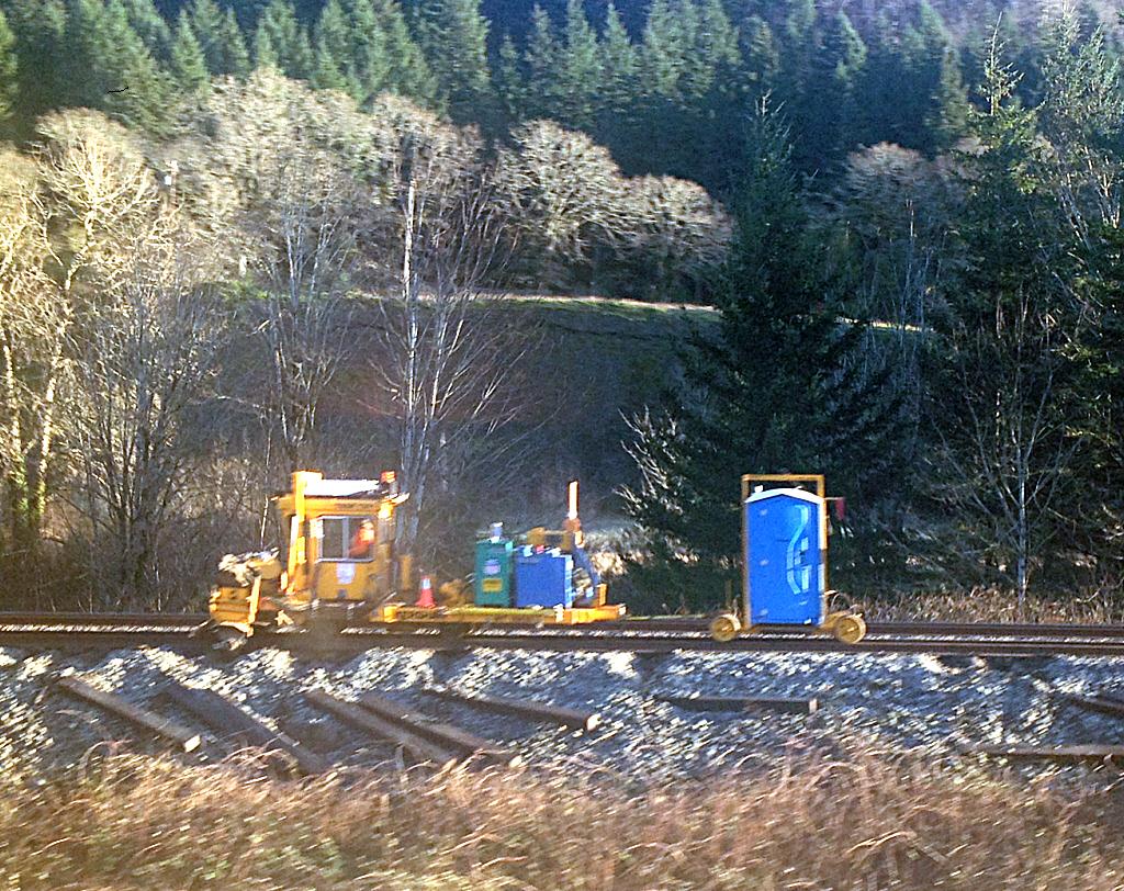 It's Now Prototypical, UP Porta Pottie along I84 in January 2013 small.JPG