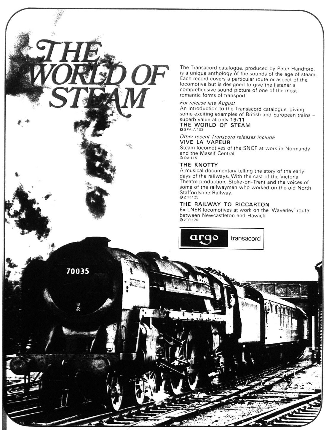 The Gramphone vol 48, no 567, August 1970, pg 319 World of Steam ad.jpg