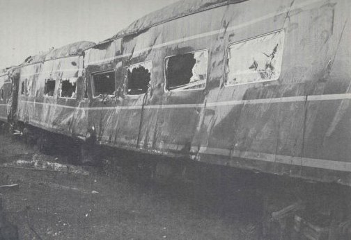 Damage to IC #2616, #1 City of New Orleans, 6-10-1971, Tonti, IL.jpg
