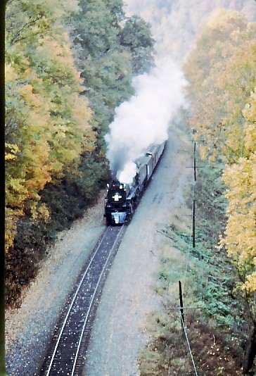 Milwaukee Road # 261 at Gauley, WV Oct 1994.jpg # 2.jpg