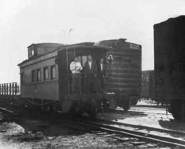 FCI caboose.  Photo by Sammy King.