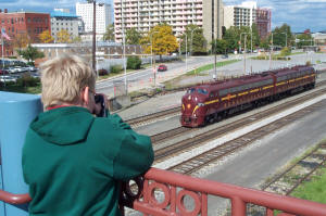 Click on image to enlarge. Photo courtesy of Railroaders Memorial Museum.