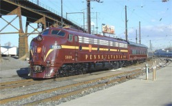 Former CR No. 4020 after restoration to PRR No. 5809, in the Fall of 2000, R. Plamer photo.