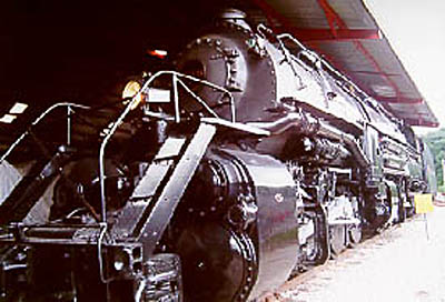 N&W Y-6a #2156 following its cosmetic restoration.